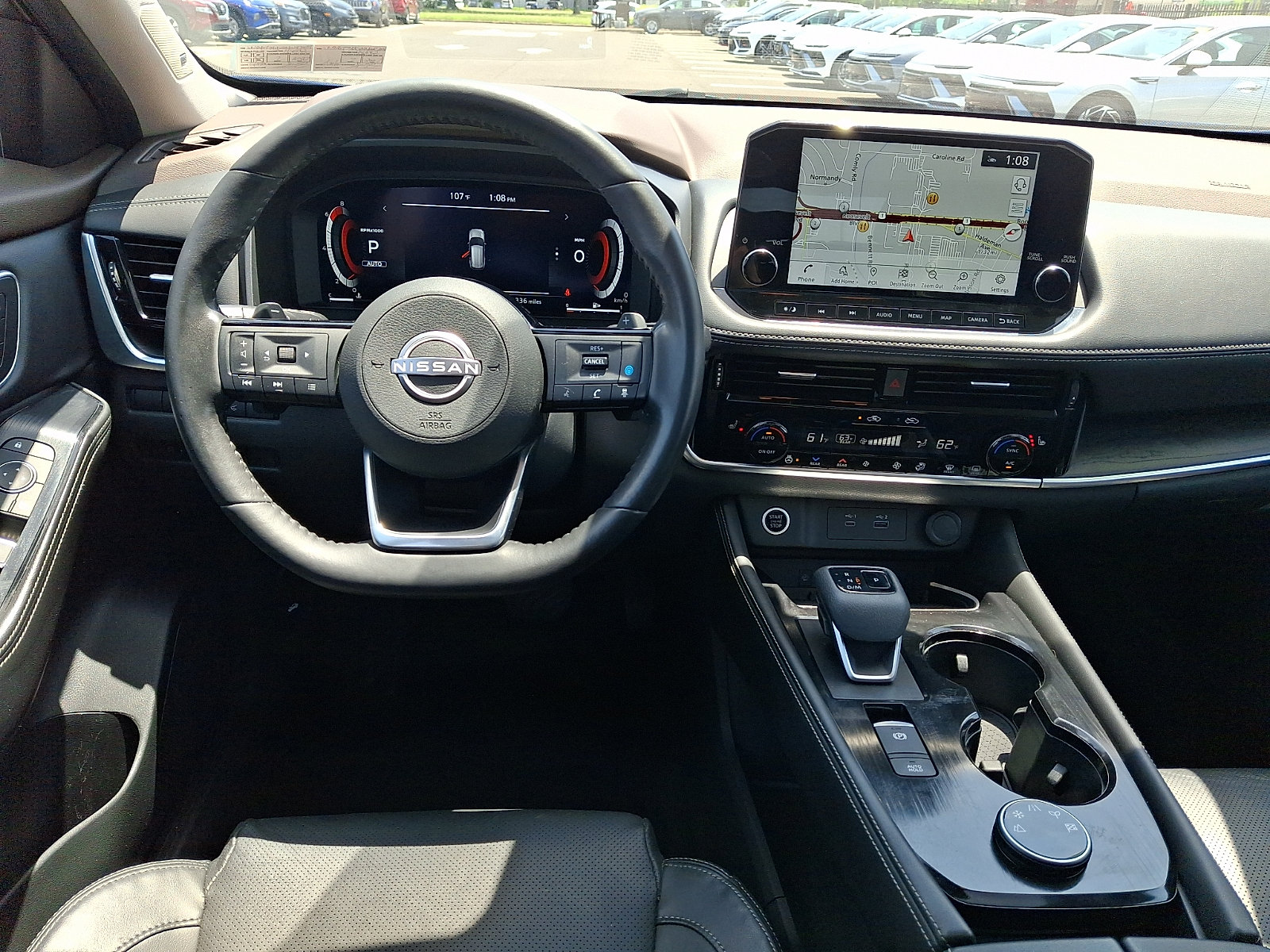 Used 2022 Nissan Rogue Platinum w/ Head-Up Display Package AWD/4WD image 11