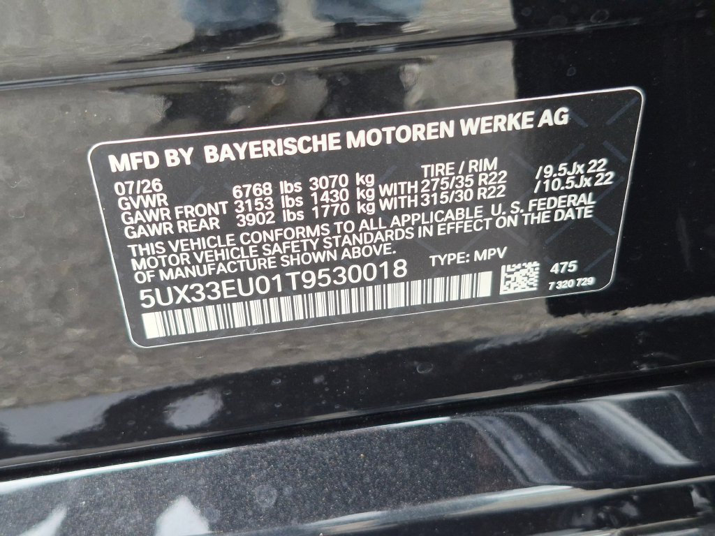 New 2026 BMW X5 M60i AWD/4WD image 25