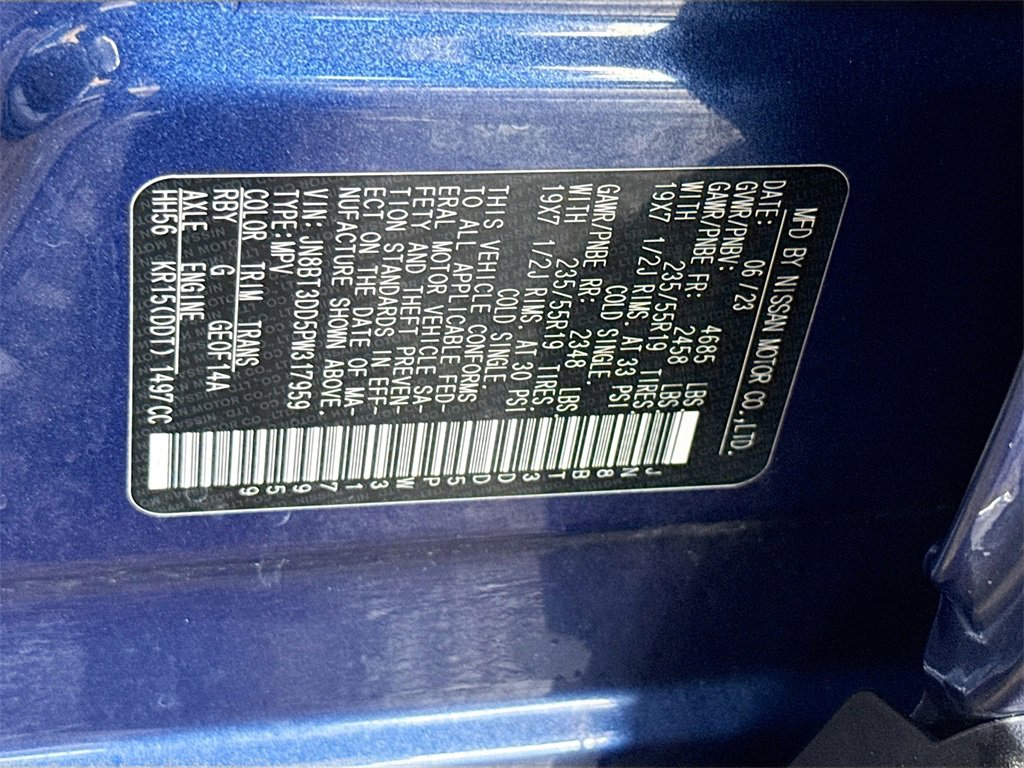 Used 2023 Nissan Rogue Platinum w/ Platinum Premium Package image 37