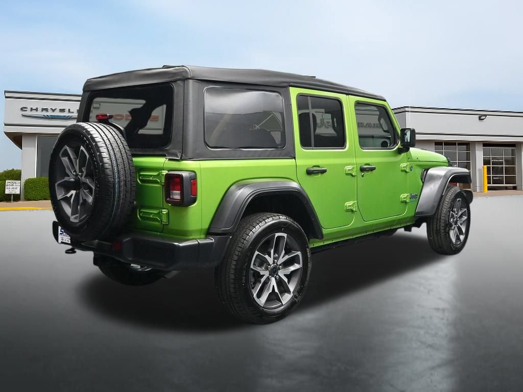 Used 2025 Jeep Wrangler Unlimited Sport S 4xe w/ LED Headlamp & Fog Lamp Group AWD/4WD image 5