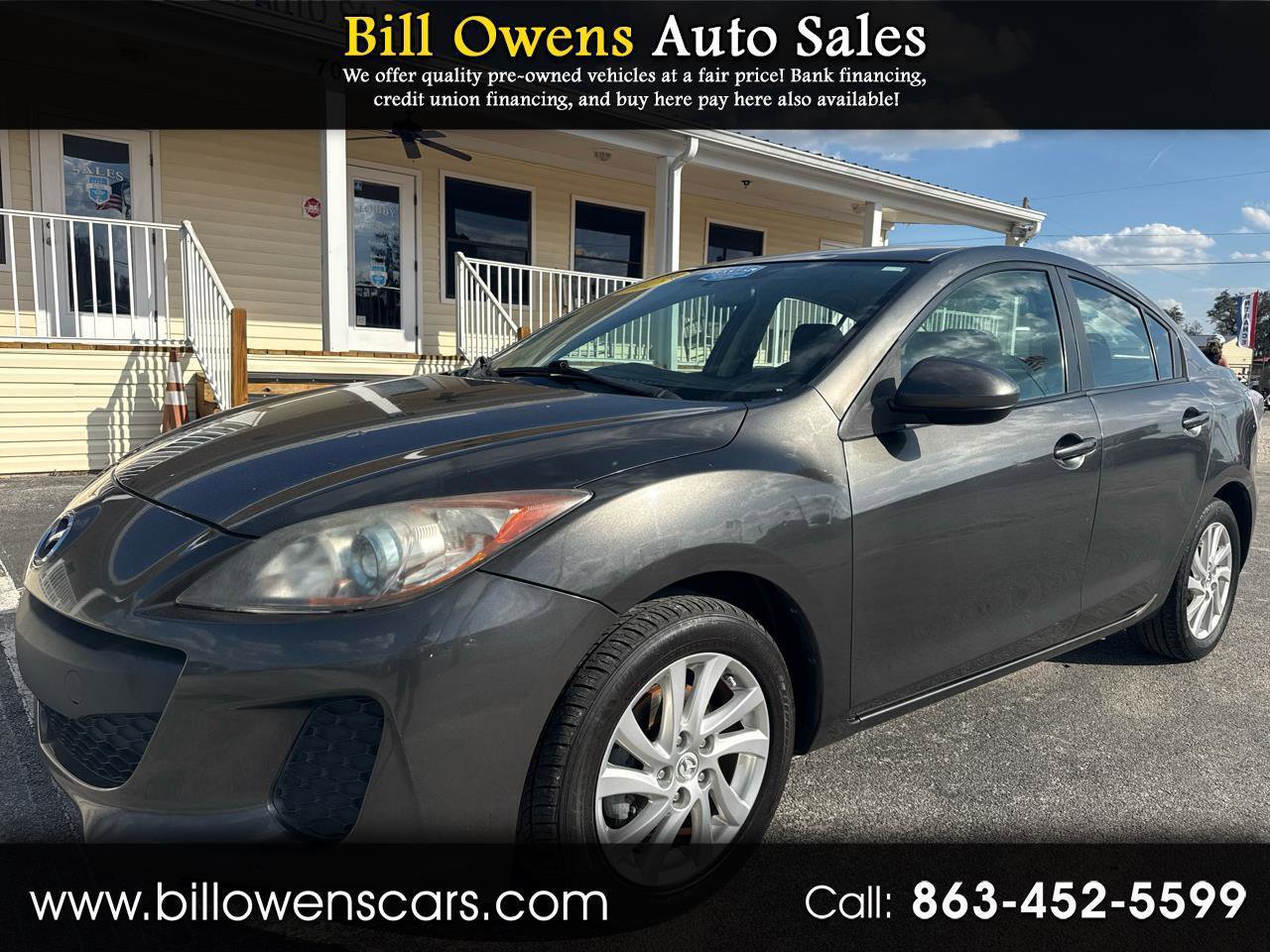 Used 2012 MAZDA MAZDA3 i Touring