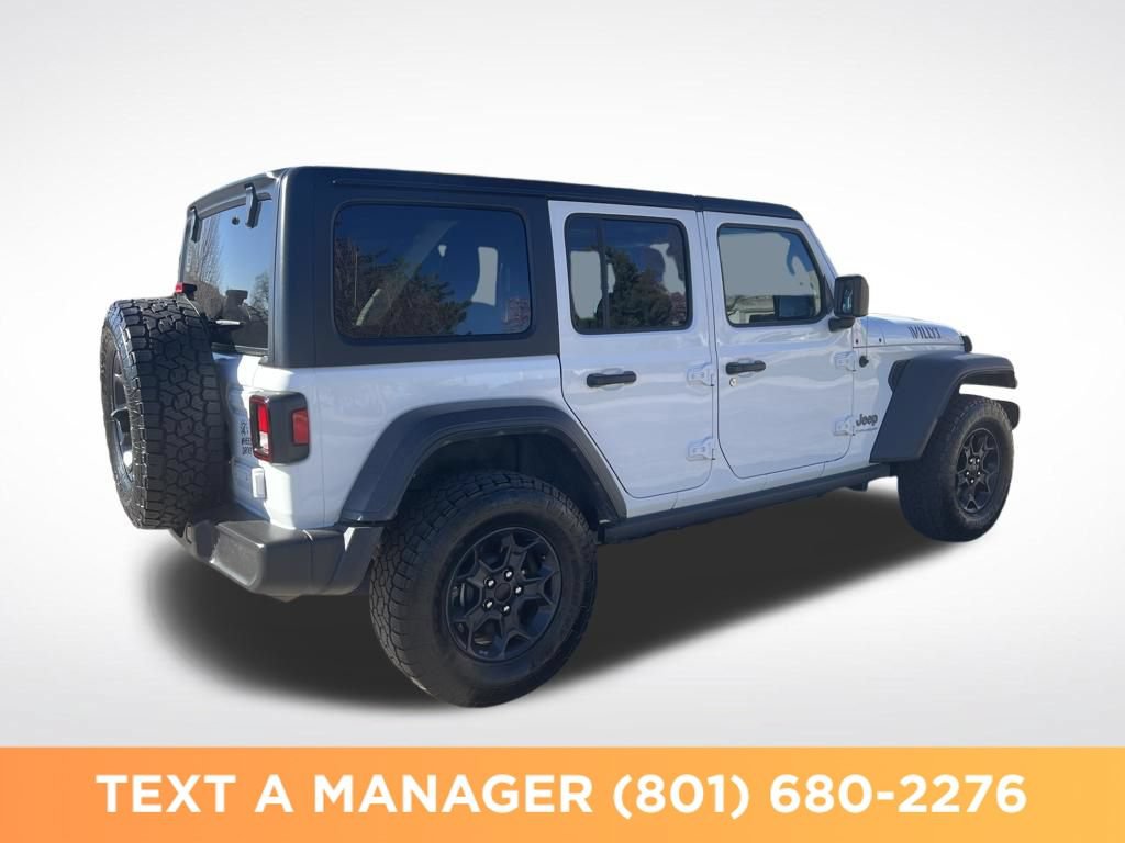 Used 2023 Jeep Wrangler Unlimited w/ 8.4" Radio Group AWD/4WD image 5