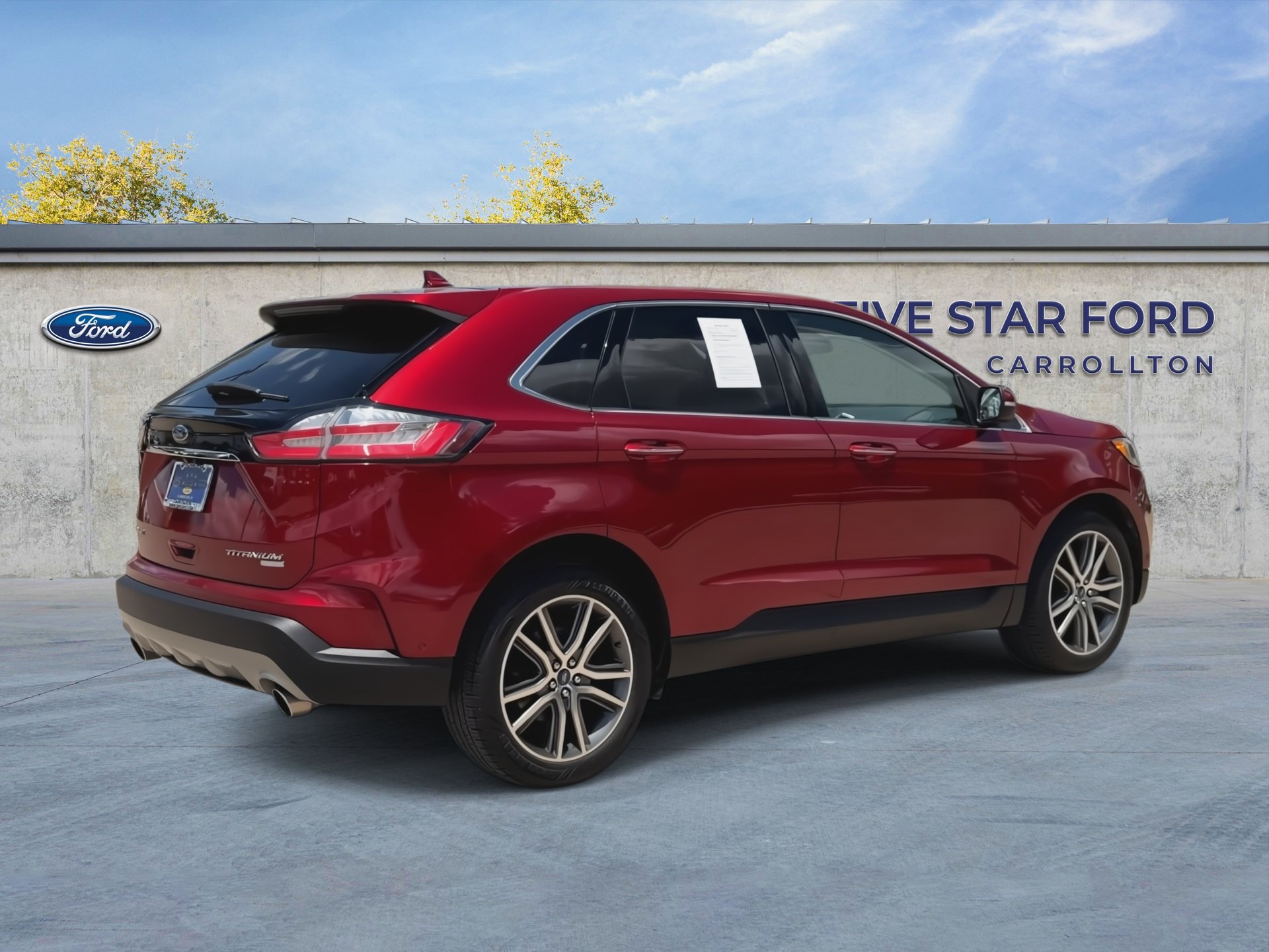 Certified 2019 Ford Edge Titanium w/ Equipment Group 301A FWD image 8