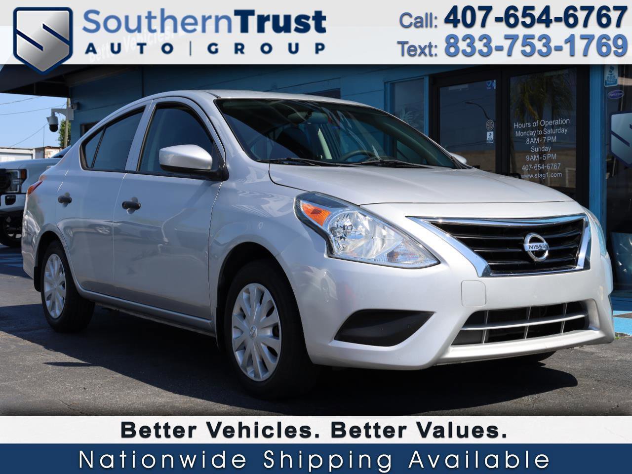 Used 2018 Nissan Versa S Plus FWD image 1