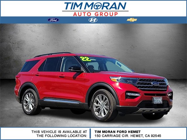 Certified 2022 Ford Explorer XLT w/ Equipment Group 202A