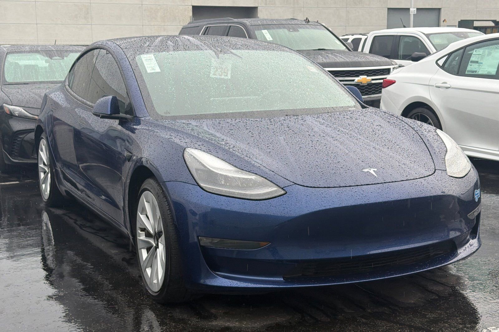 Used 2021 Tesla Model 3 Long Range AWD/4WD image 2