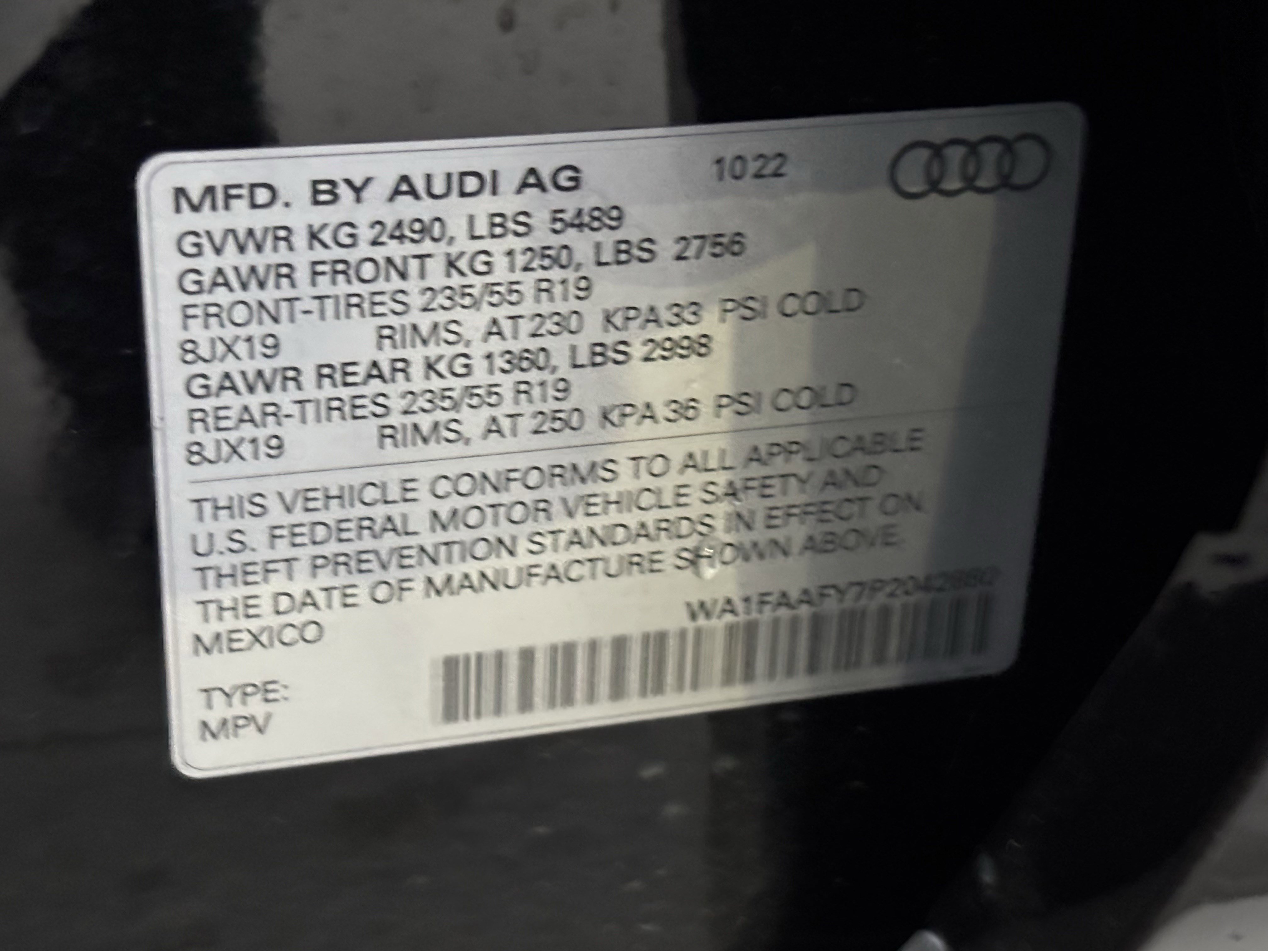 Used 2023 Audi Q5 2.0T Prestige w/ Prestige Package image 37