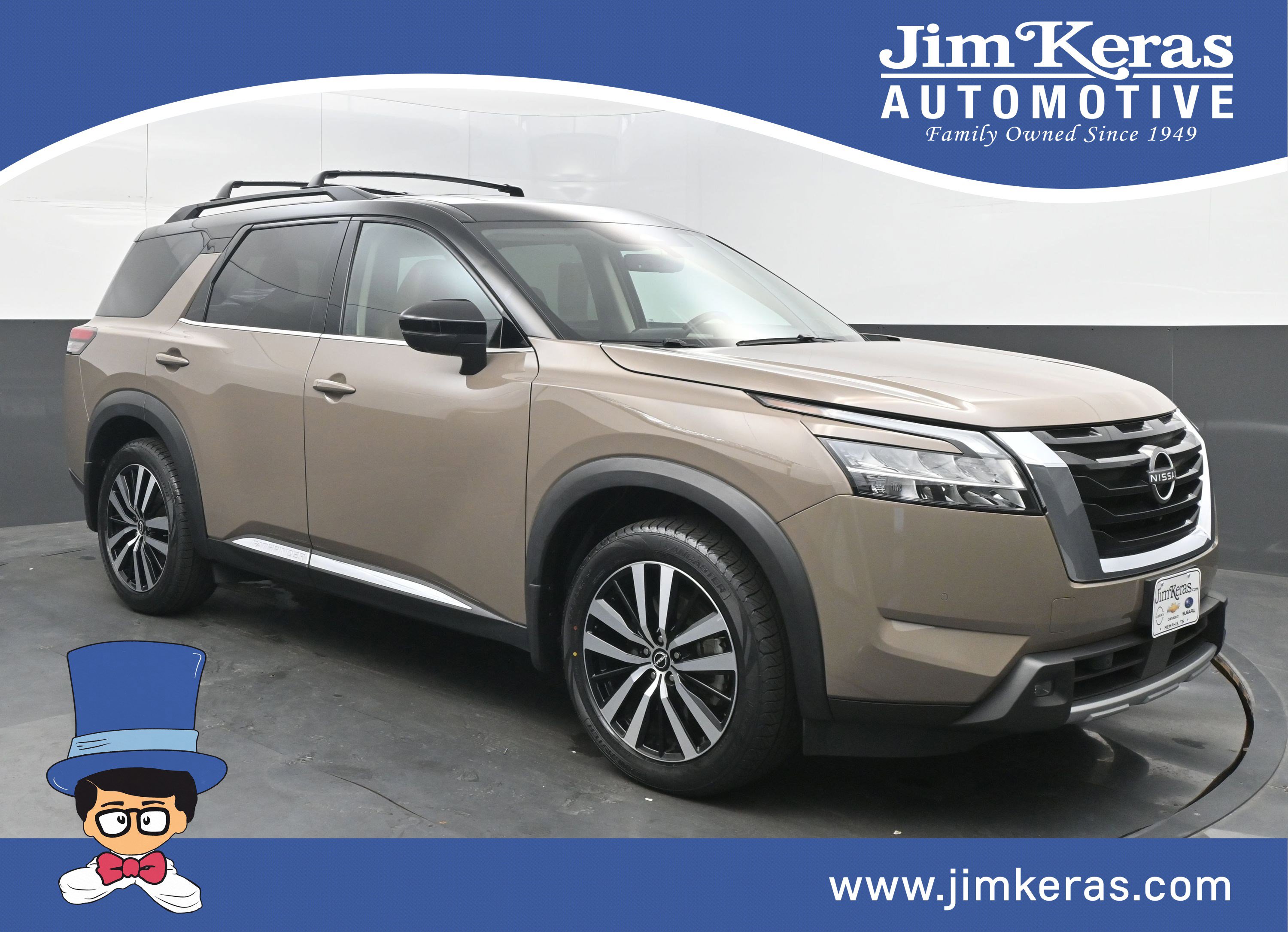 Certified 2023 Nissan Pathfinder Platinum w/ Cargo Package