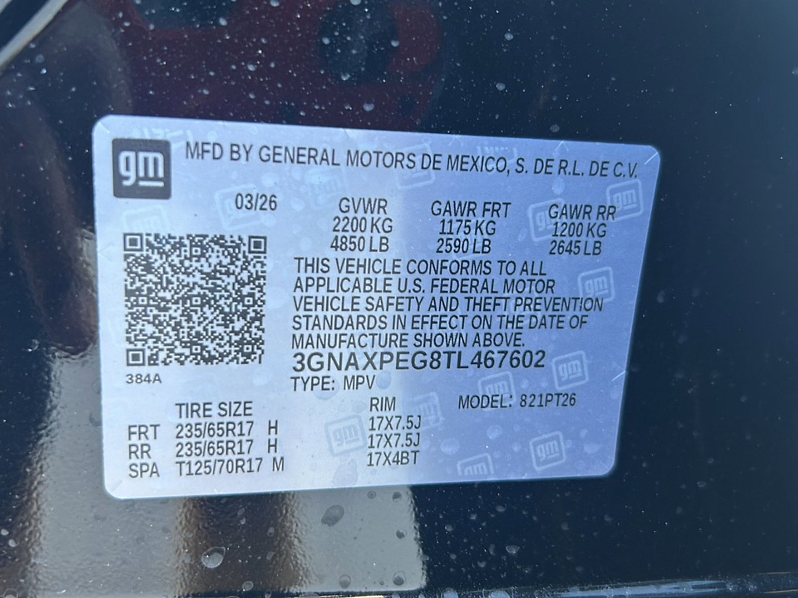 New 2026 Chevrolet Equinox LT w/ Convenience Package II AWD/4WD image 17