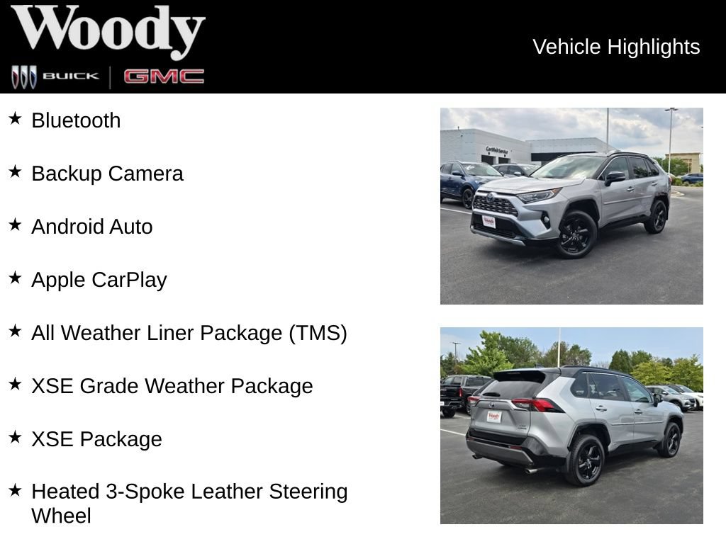 Used 2021 Toyota RAV4 XSE w/ XSE Grade Weather Package AWD/4WD image 3