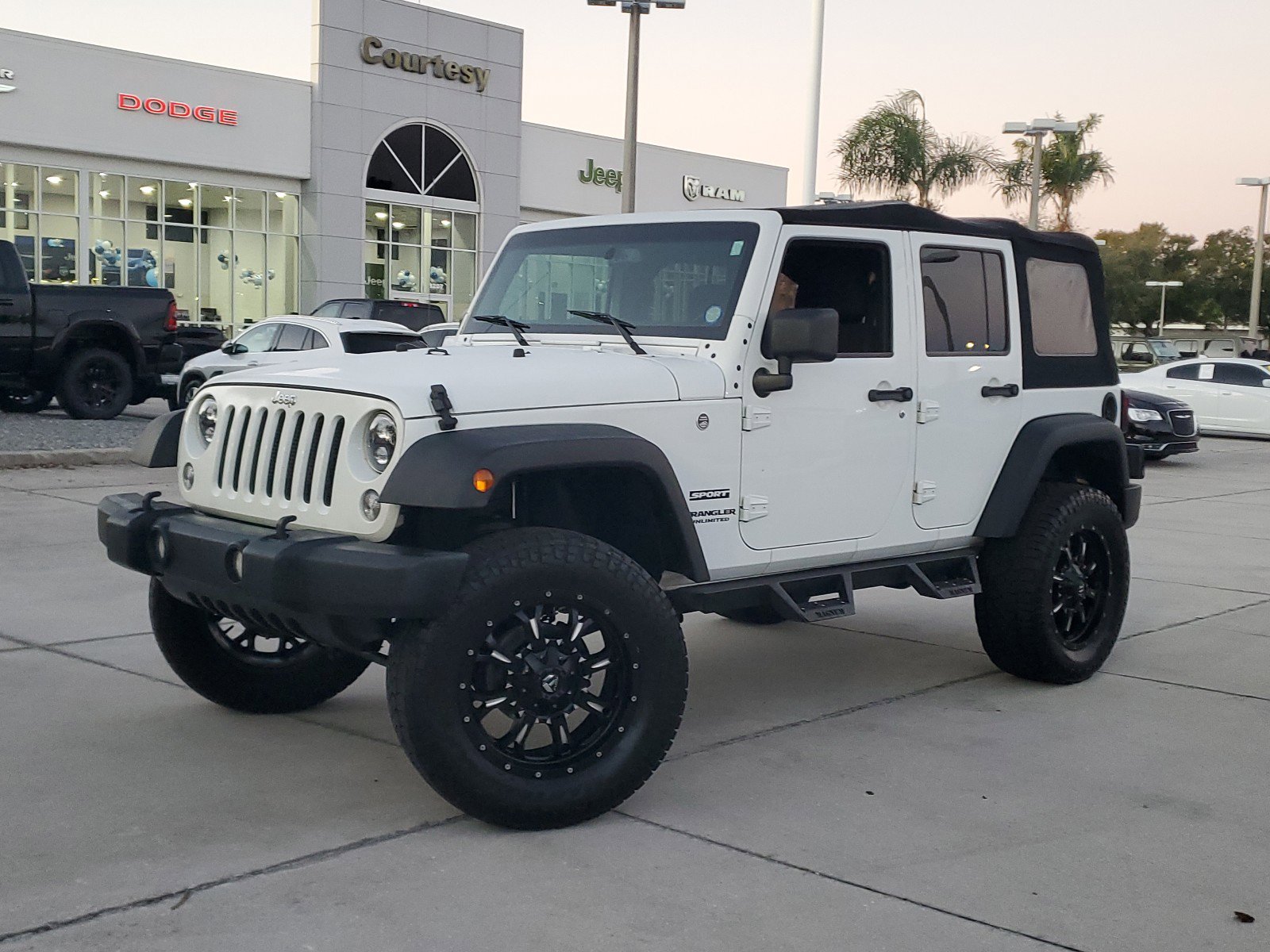 Certified 2017 Jeep Wrangler Unlimited Sport w/ Quick Order Package 24S image 1