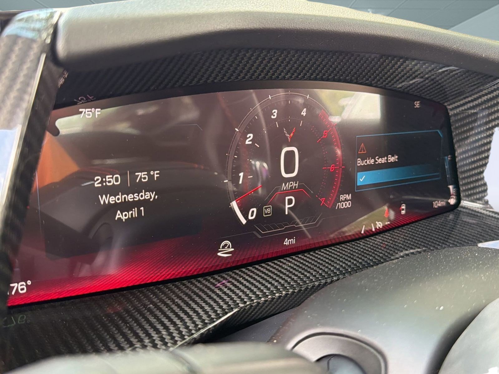 New 2026 Chevrolet Corvette Stingray Preferred Cpe w/ Stealth Interior Trim Package RWD image 19