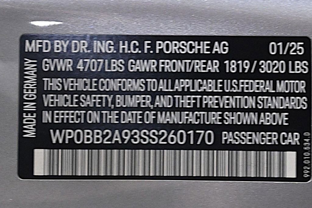 Certified 2025 Porsche 911 Targa 4 GTS image 30