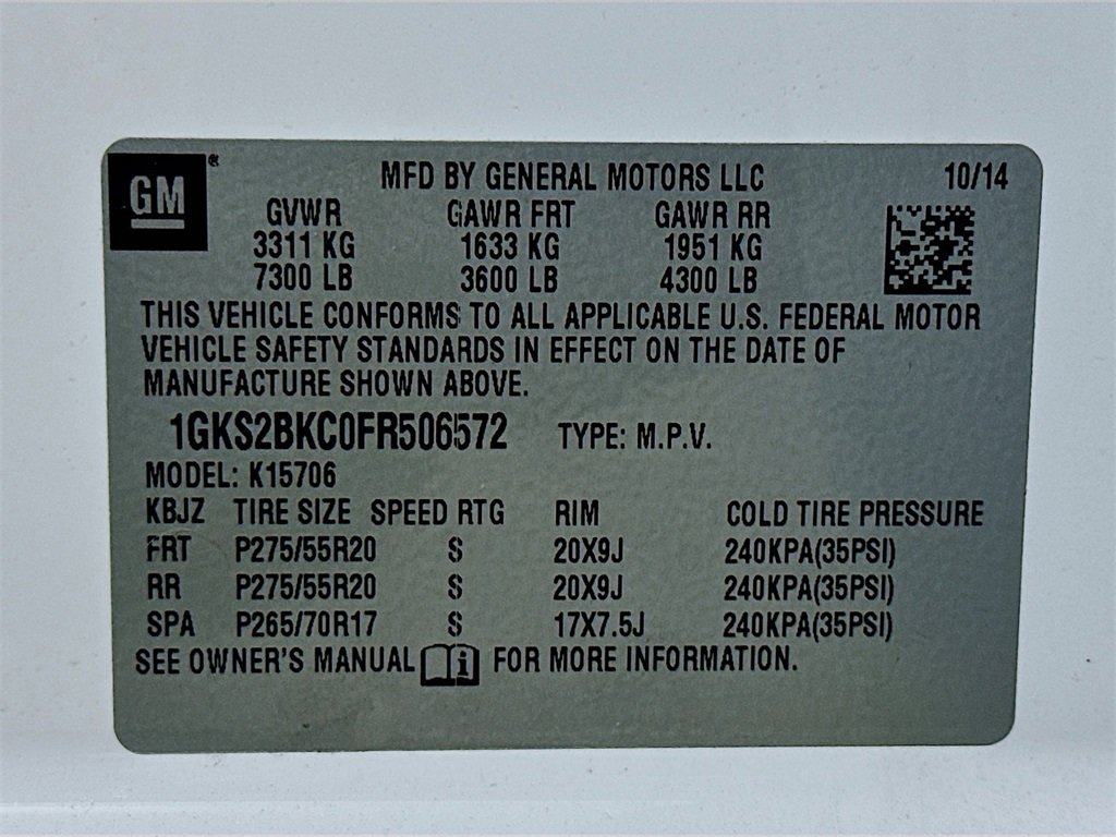 Used 2015 GMC Yukon SLT w/ Open Road Package image 42