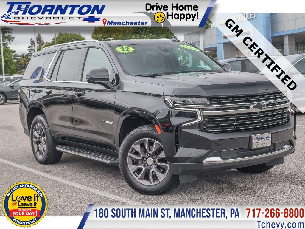 Certified 2022 Chevrolet Tahoe LT