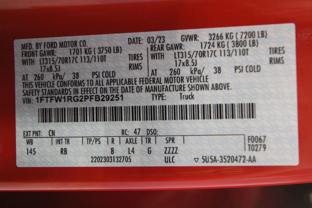 Used 2023 Ford F150 Raptor image 54