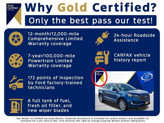 Certified 2023 Ford Edge SEL w/ Convenience Package AWD/4WD image 4