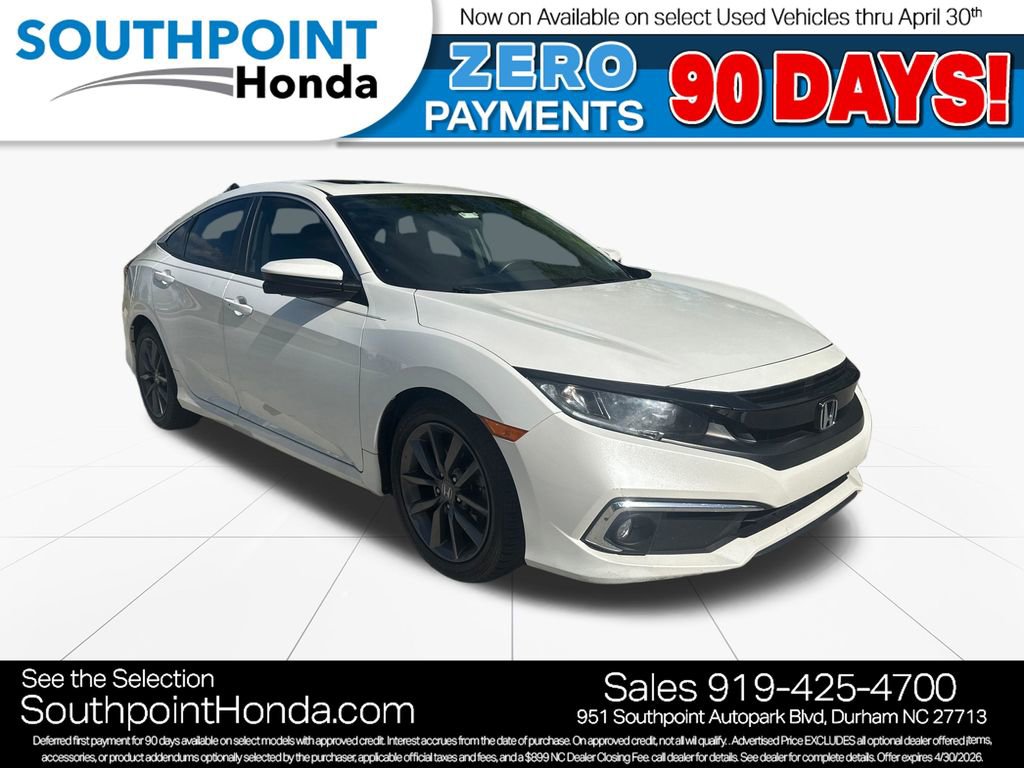 Used 2020 Honda Civic EX image 1
