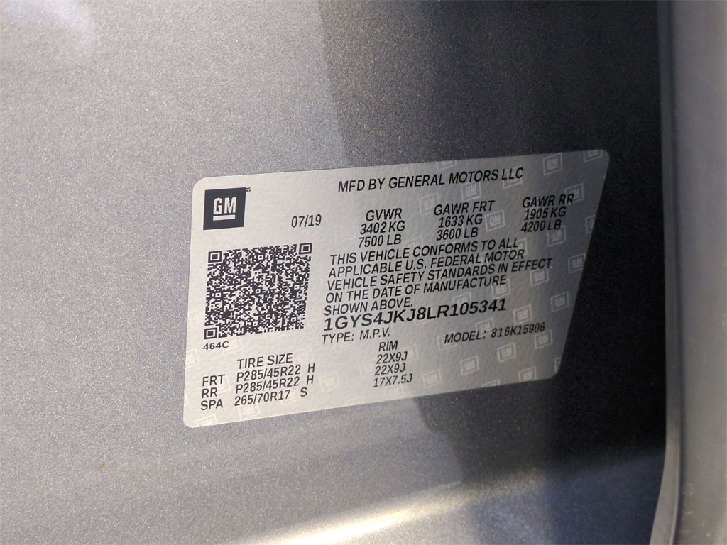 Used 2020 Cadillac Escalade ESV Premium Luxury image 34