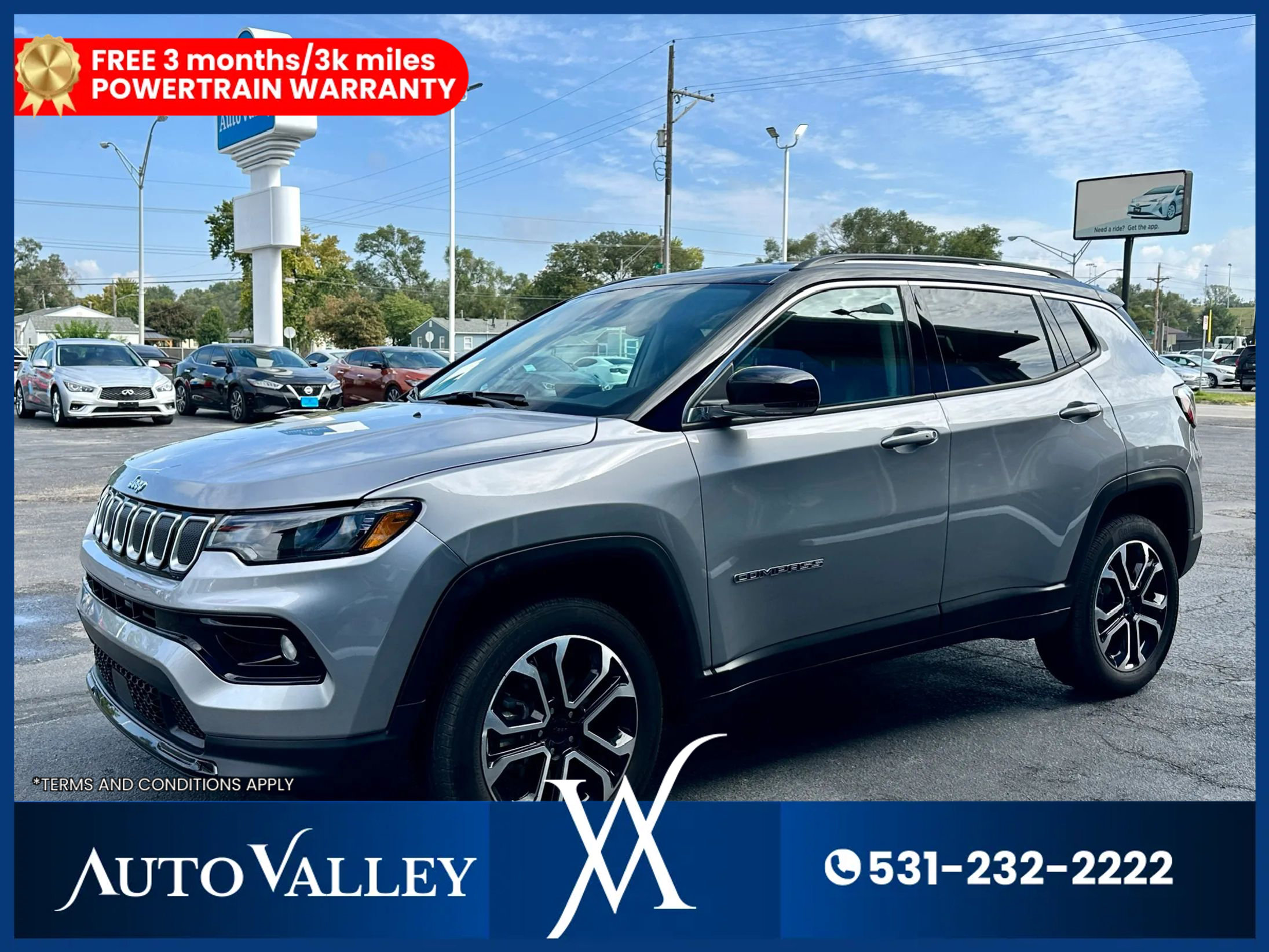 Used 2022 Jeep Compass Limited image 3