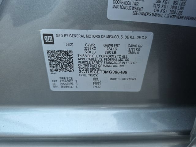 Used 2021 GMC Sierra 1500 Elevation AWD/4WD image 32