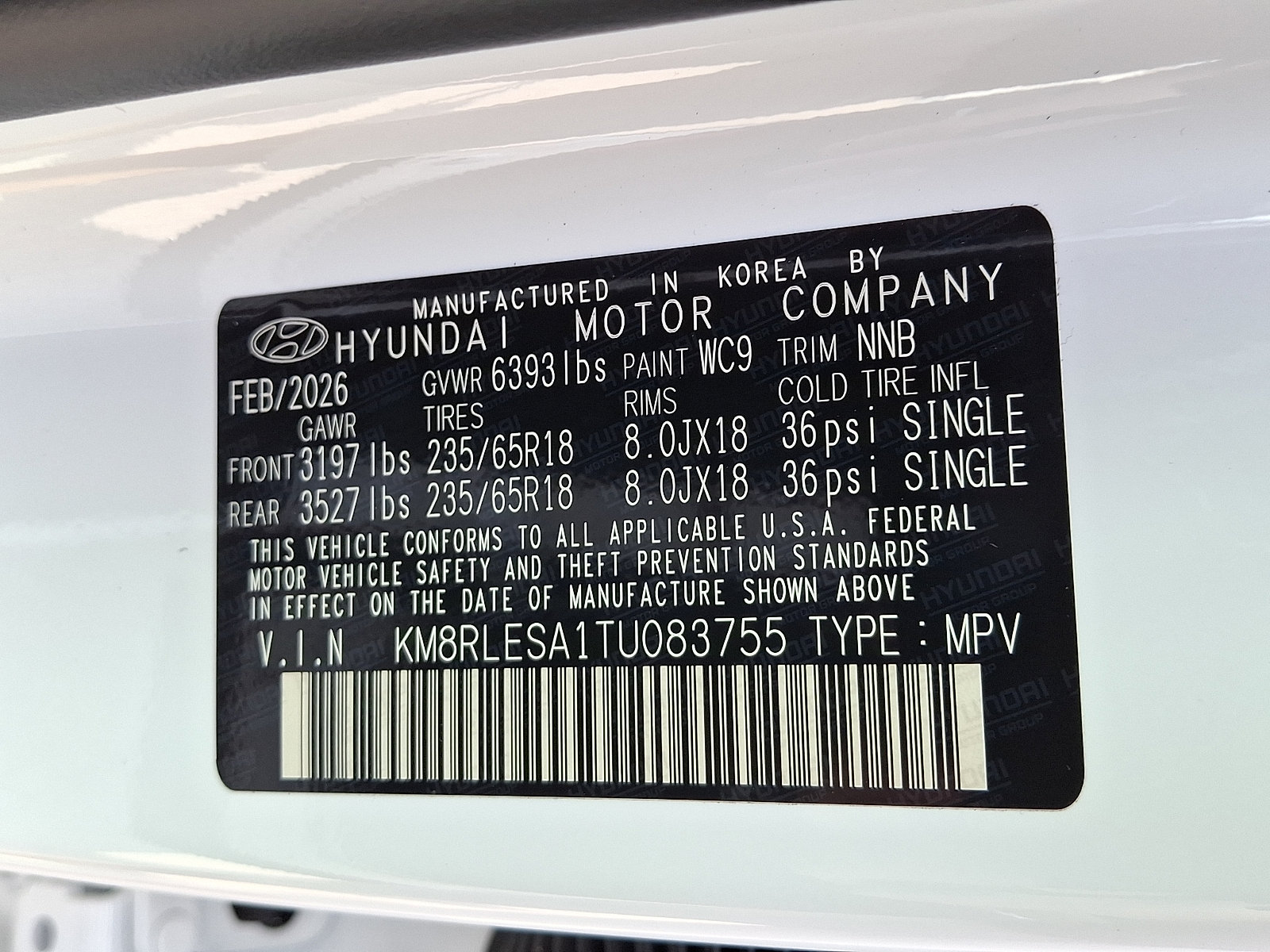 New 2026 Hyundai Santa Fe SEL w/ Tow & Go Package AWD/4WD image 19
