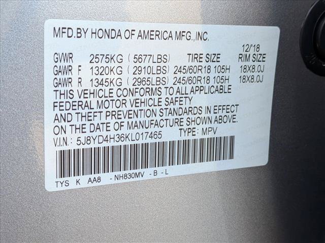 Used 2019 Acura MDX SH-AWD image 26
