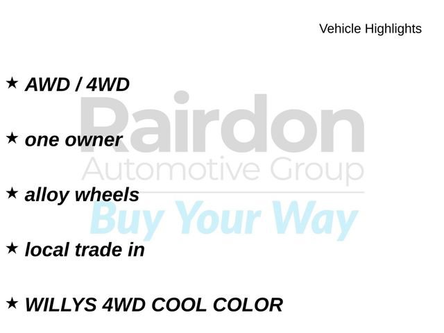 Used 2022 Jeep Wrangler Willys AWD/4WD image 30