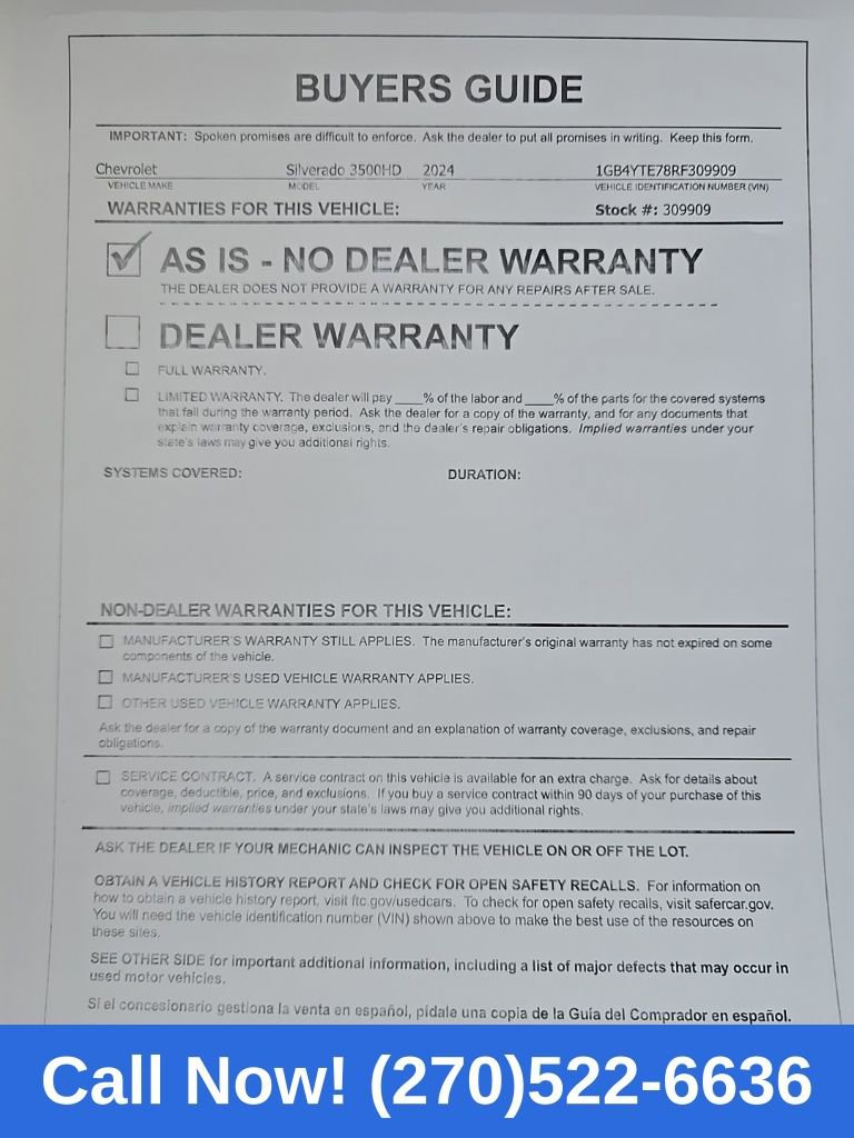 Used 2024 Chevrolet Silverado 3500 LT w/ Convenience Package AWD/4WD image 26