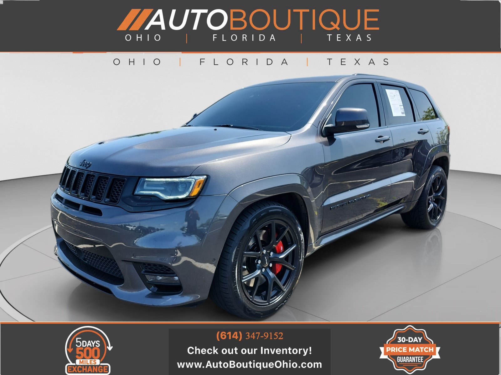 Used 2021 Jeep Grand Cherokee SRT w/ Trailer Tow Group IV AWD/4WD image 1