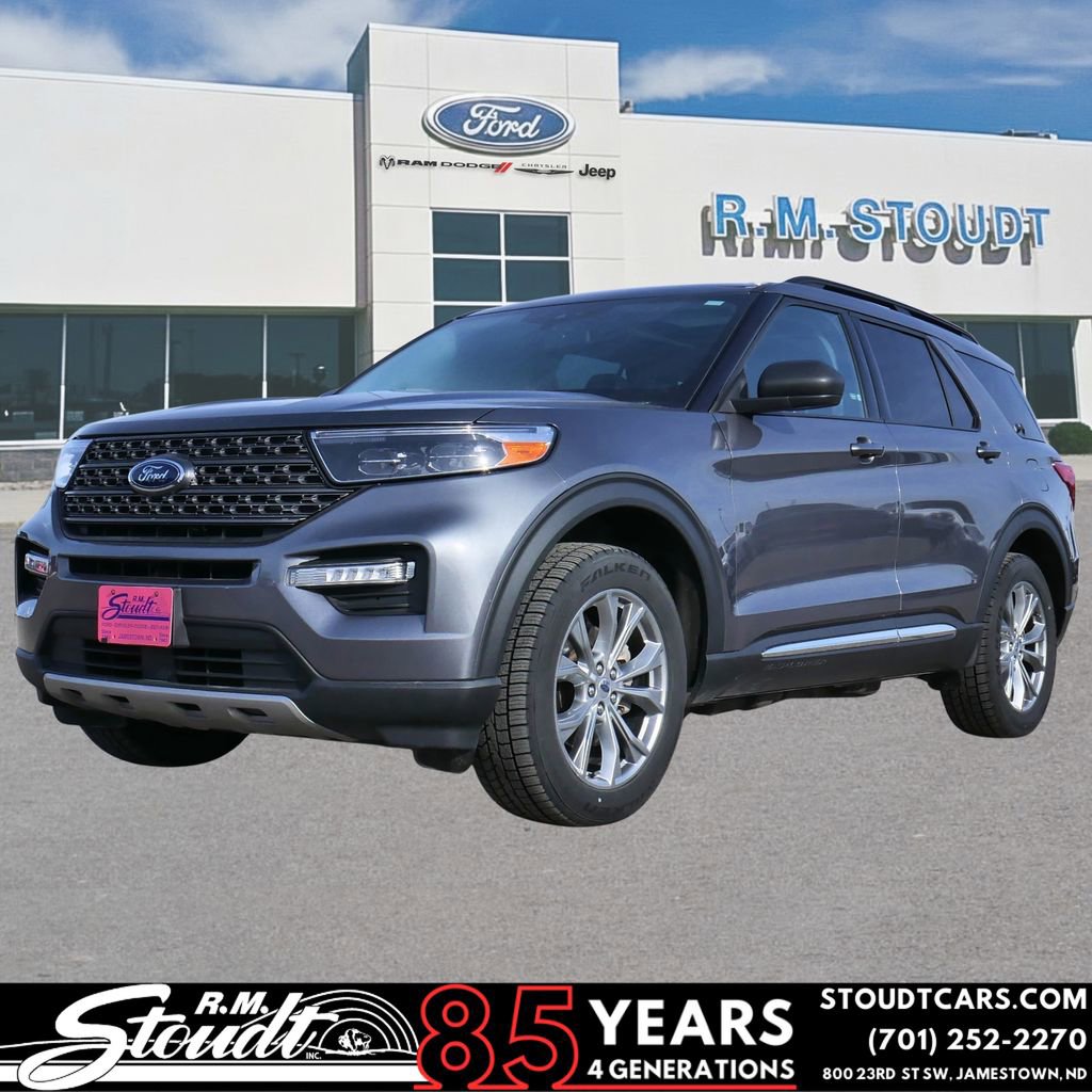 Used 2021 Ford Explorer XLT w/ Equipment Group 202A image 1