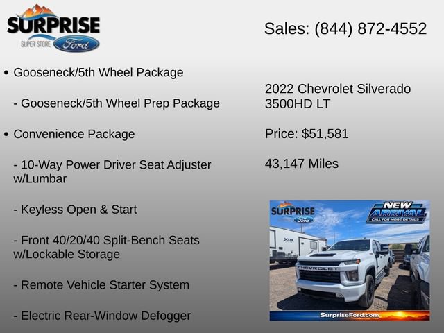 Used 2022 Chevrolet Silverado 3500 LT w/ All Star Edition AWD/4WD image 6