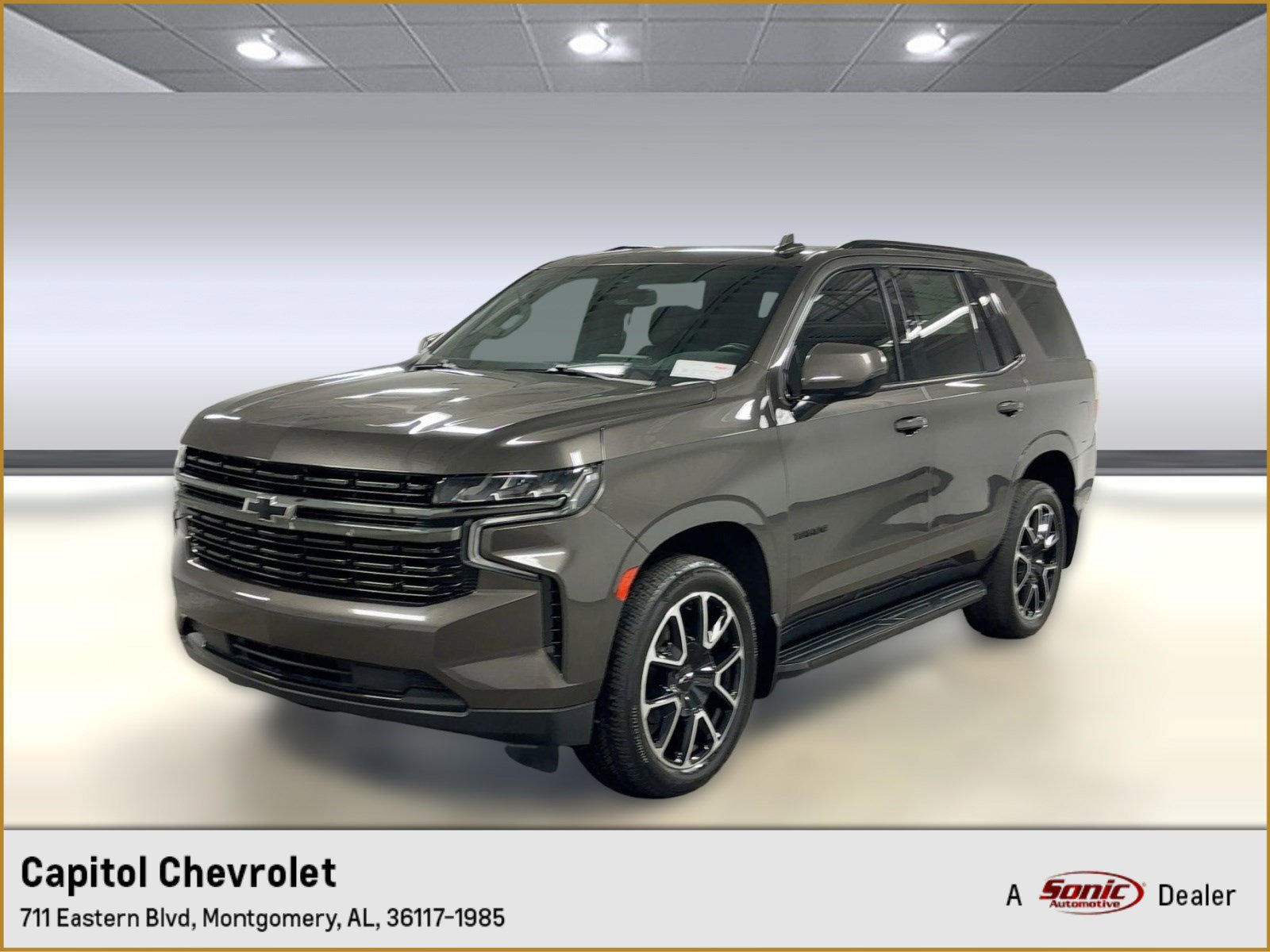 Used 2021 Chevrolet Tahoe RST w/ Rear Media and Nav Package image 1