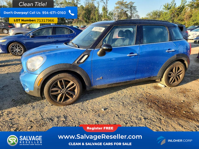 Used 2012 MINI Cooper Countryman S AWD/4WD image 1