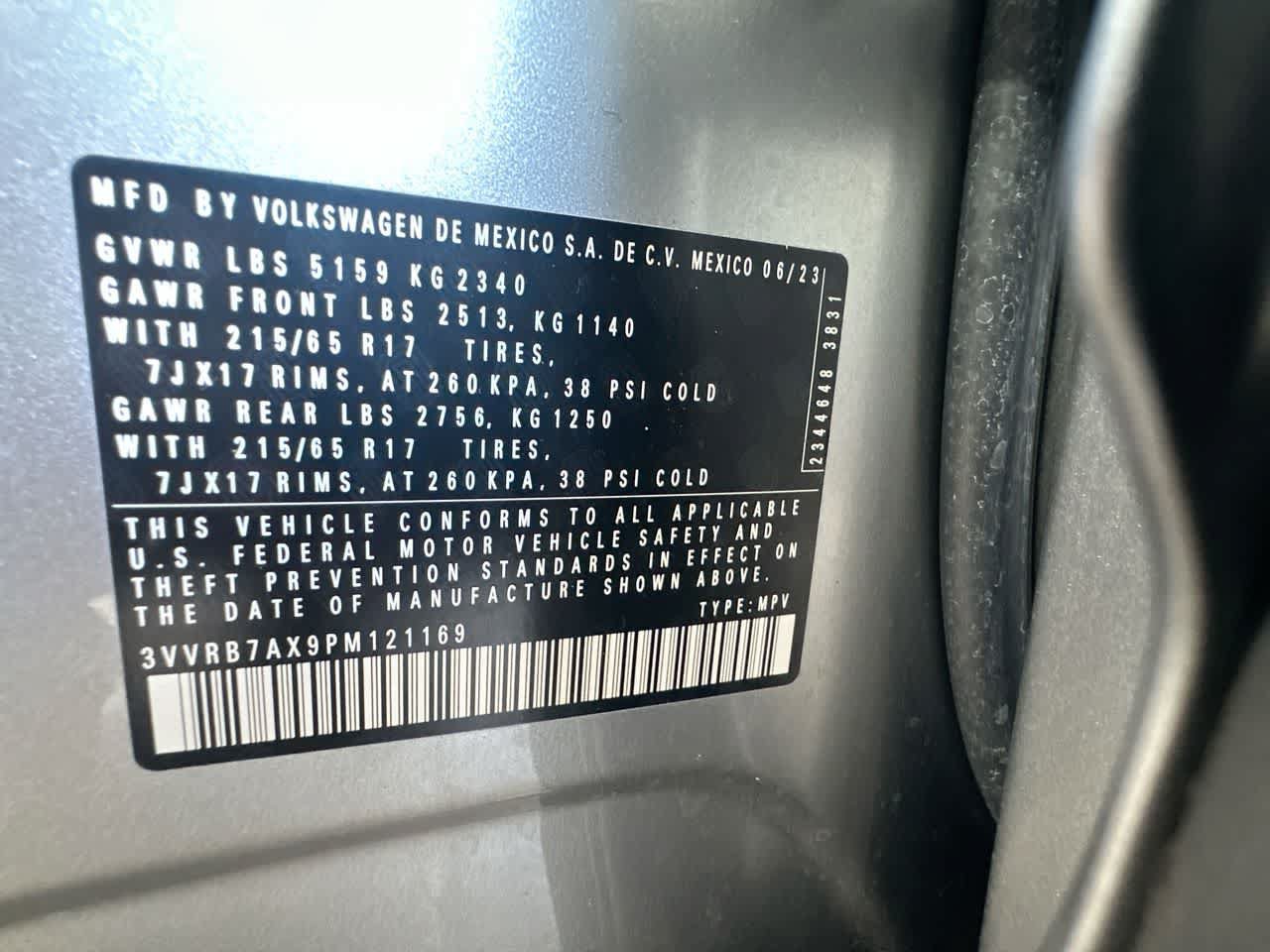 Used 2023 Volkswagen Tiguan S w/ Driver Assistance Package FWD image 29