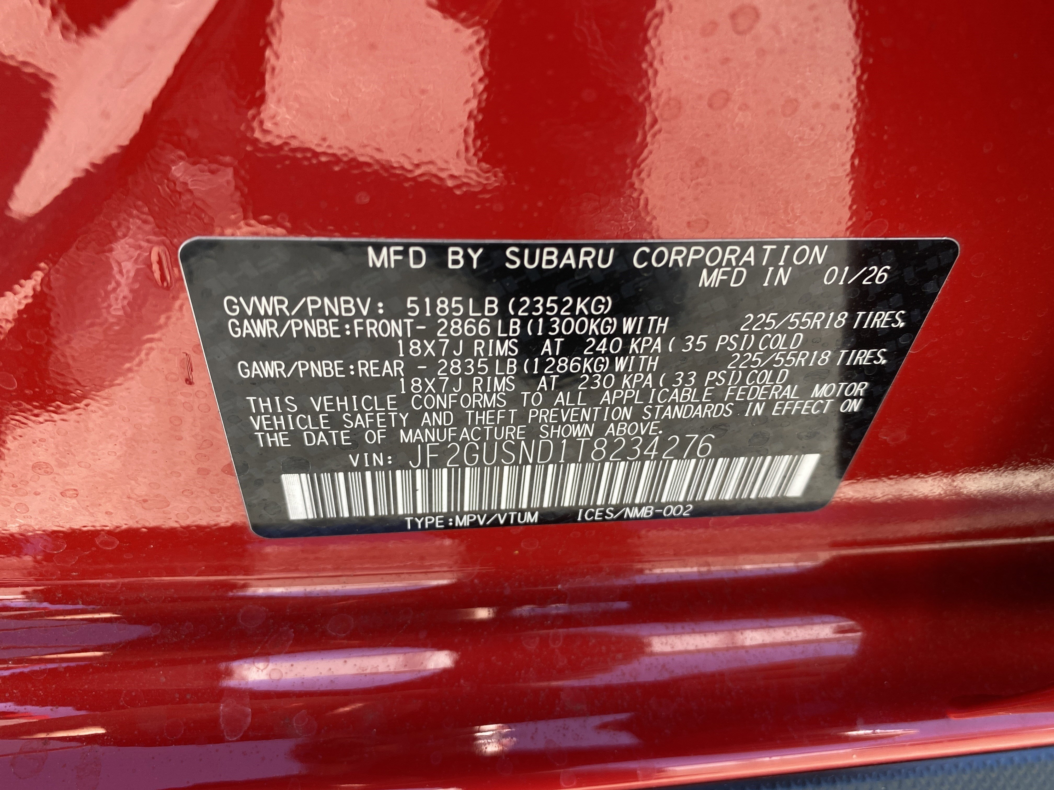 New 2026 Subaru Crosstrek 2.5i Limited AWD/4WD image 27