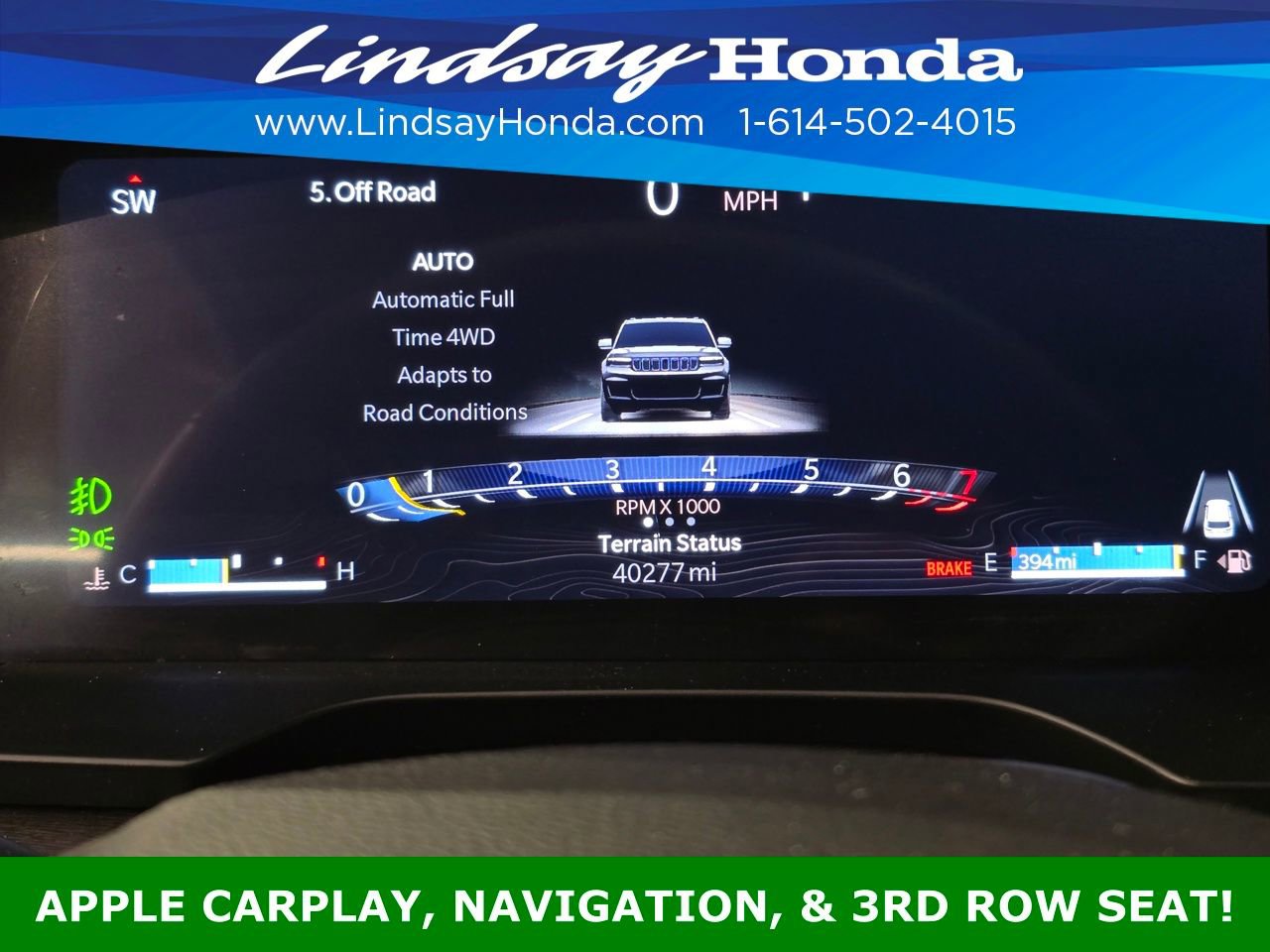 Used 2024 Jeep Grand Cherokee L Limited w/ Luxury Tech Group II image 13