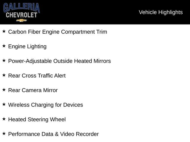 Certified 2023 Chevrolet Corvette Stingray Preferred Cpe w/ Engine Appearance Package RWD image 7