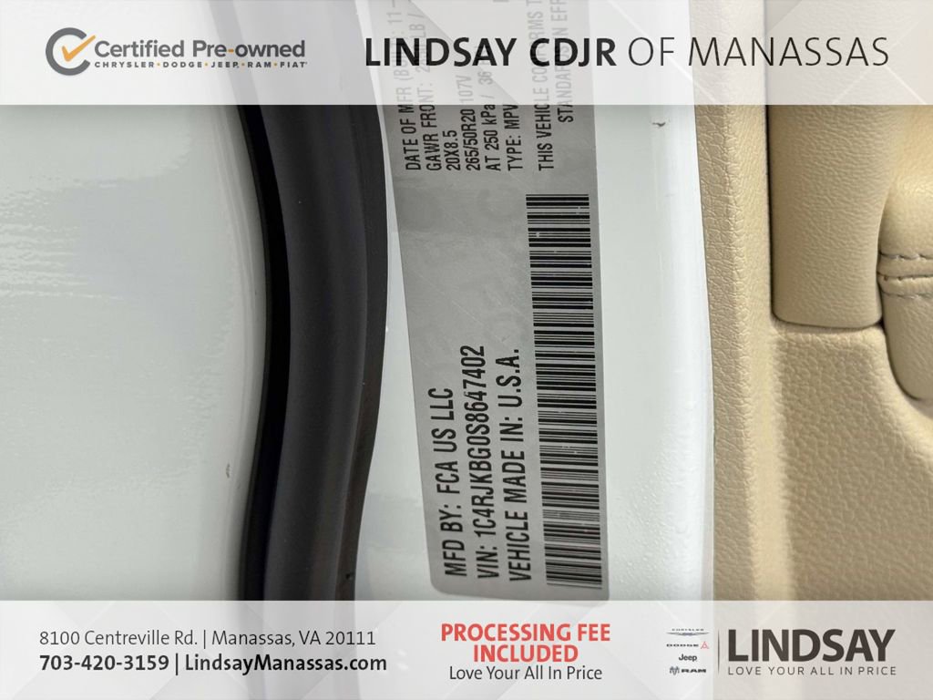 Certified 2025 Jeep Grand Cherokee L Limited w/ Luxury Tech Group II AWD/4WD image 35