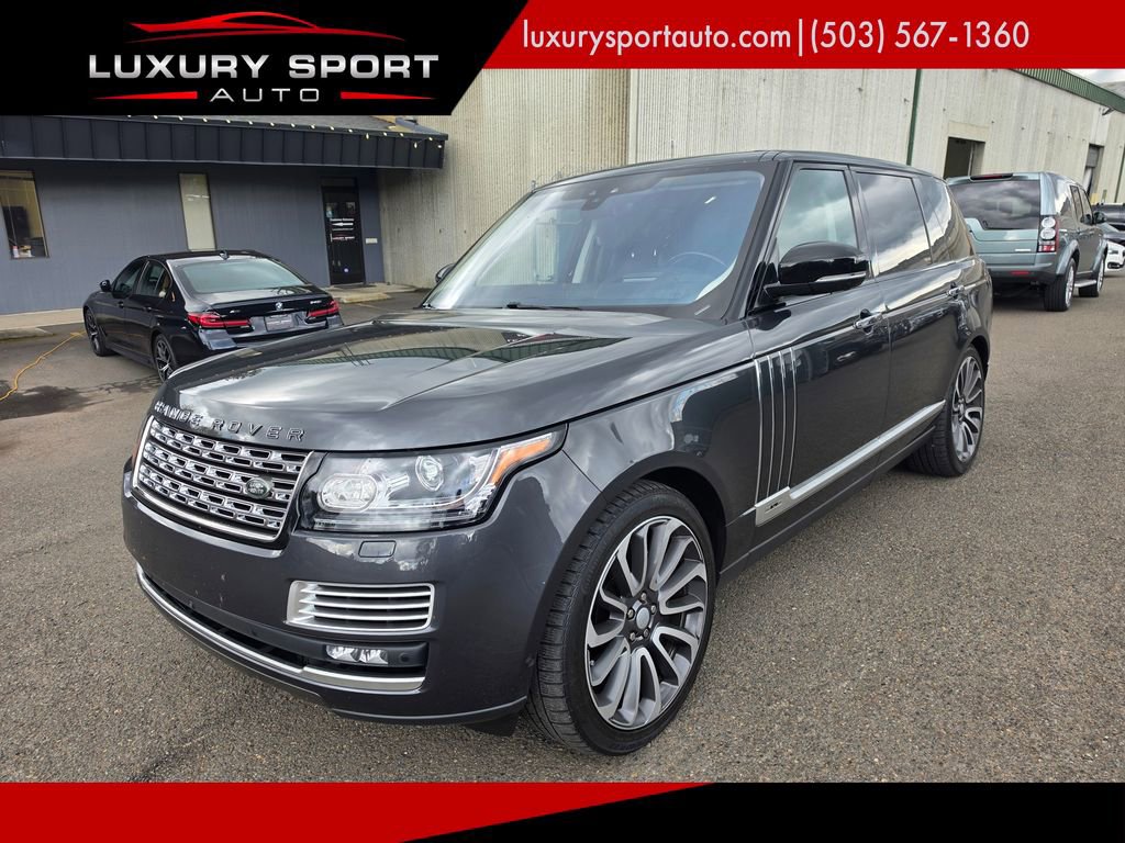 Used 2017 Land Rover Range Rover LWB SV Autobiography image 1