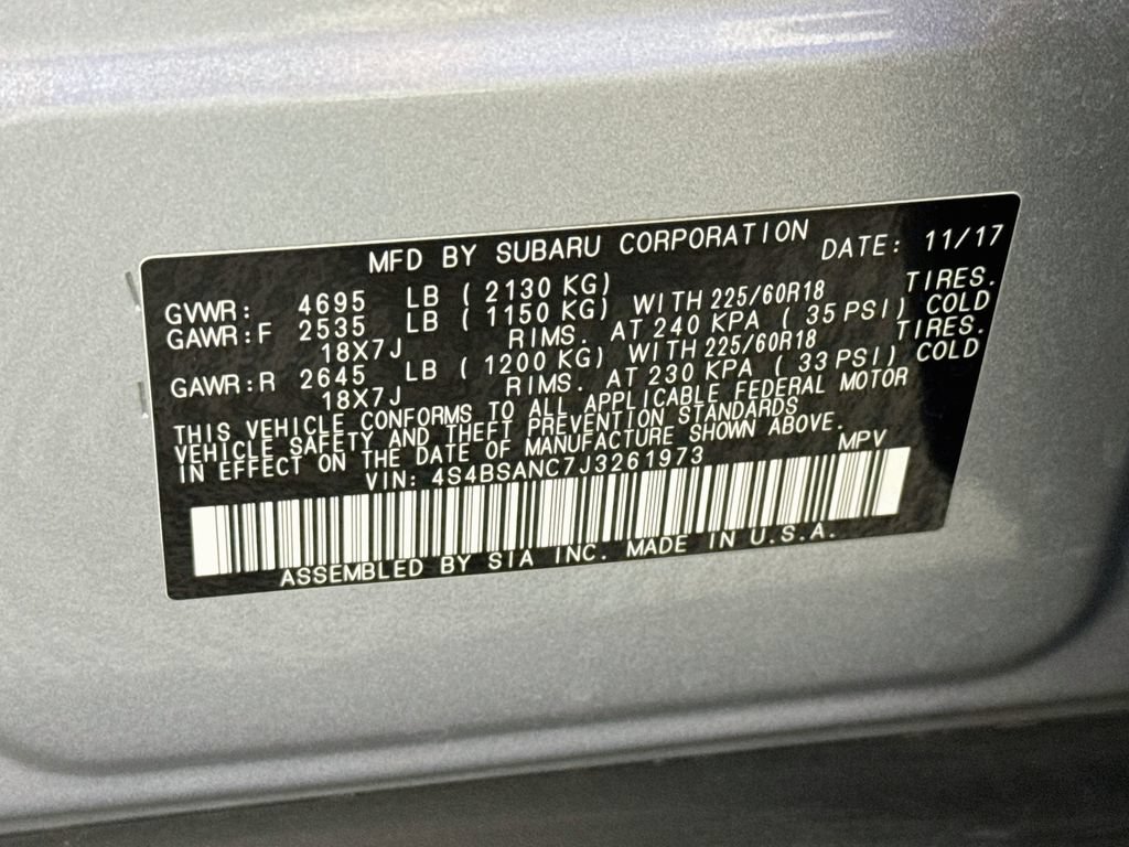 Used 2018 Subaru Outback 2.5i Limited AWD/4WD image 34
