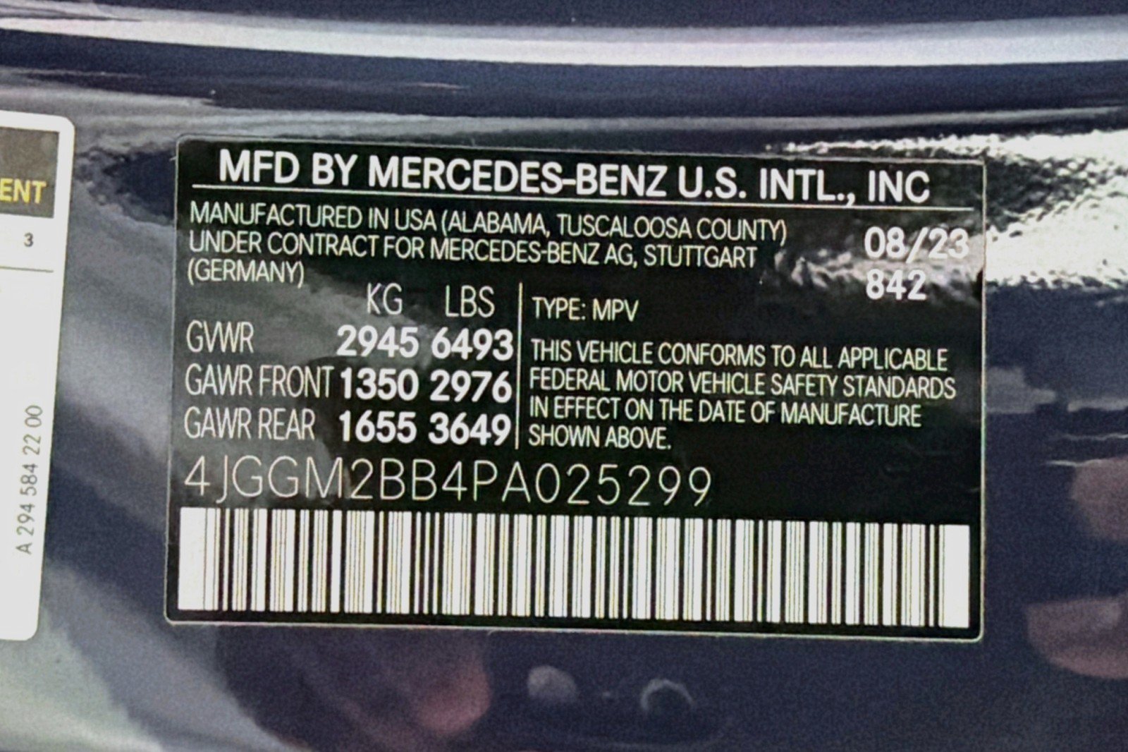 Certified 2023 Mercedes-Benz EQE 350+ SUV image 24