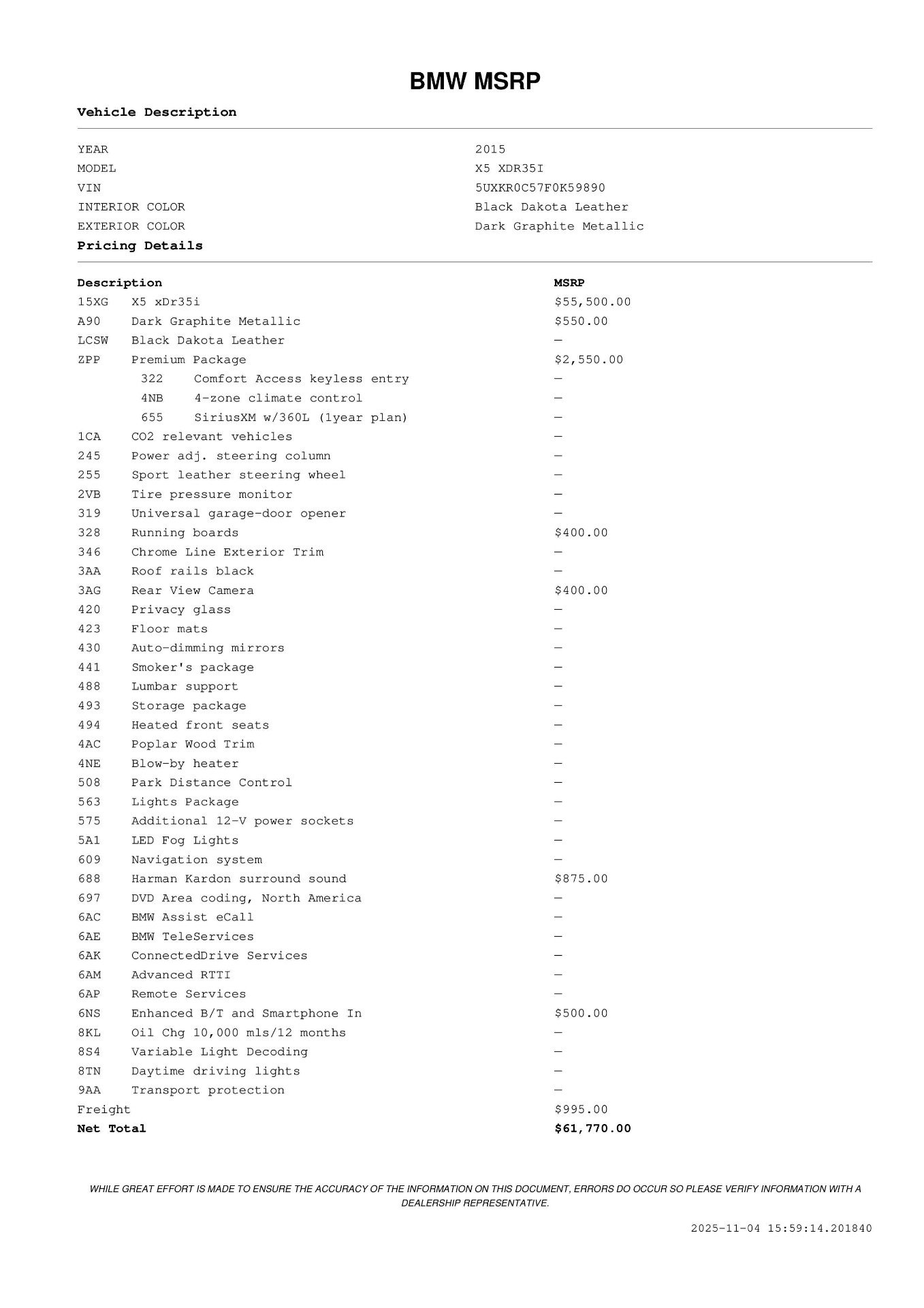 Used 2015 BMW X5 xDrive35i image 11