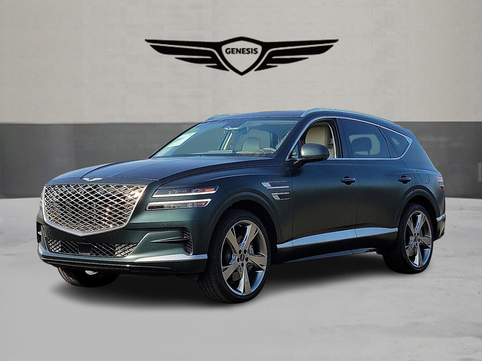 Certified 2023 Genesis GV80 3.5T w/ Prestige Matte Package