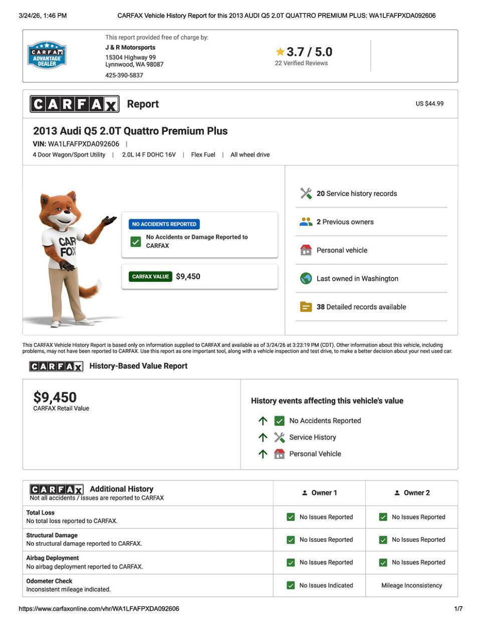 Used 2013 Audi Q5 2.0T Premium Plus image 28