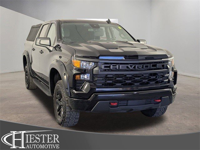 Certified 2024 Chevrolet Silverado 1500 Custom Trail Boss w/ LPO, Dark Essentials Package
