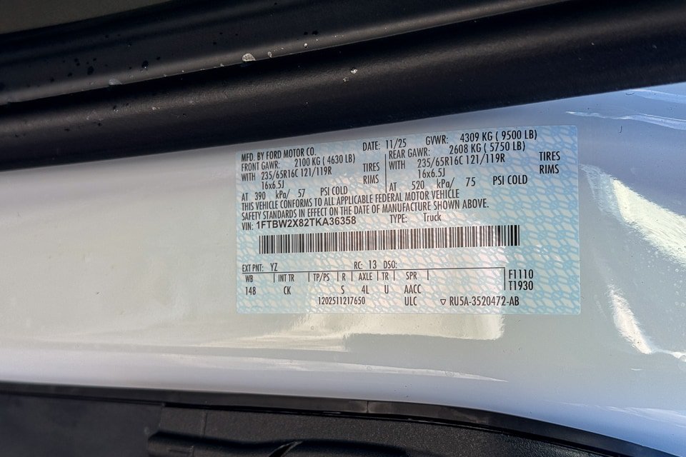 New 2026 Ford Transit 350 148 High Roof AWD w/ Exterior Upgrade Package image 20