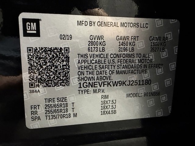 Used 2019 Chevrolet Traverse LS w/ LPO, Blackout Package image 29