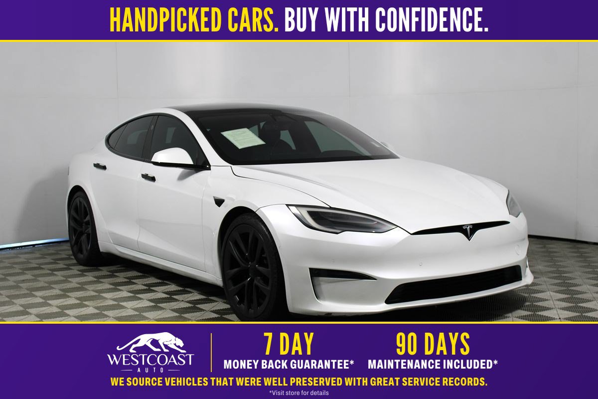 Used 2021 Tesla Model S Plaid AWD/4WD image 1
