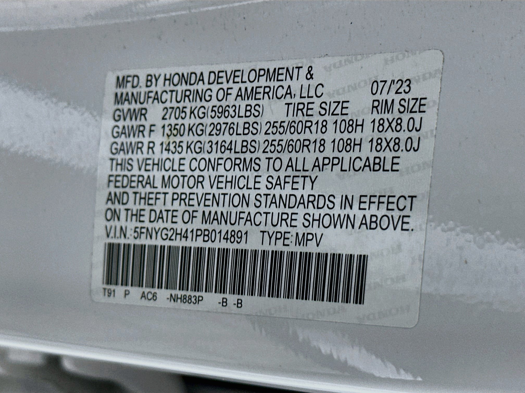 Used 2023 Honda Pilot EX-L image 12